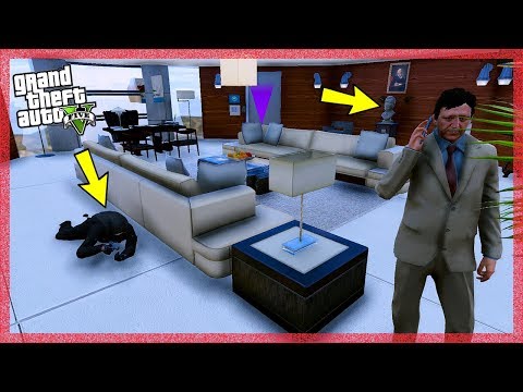 GECE GİZLİCE BAŞKANIN ODASINA GİRDİM!(YAKALANIYORDUM) - GTA 5 Modları