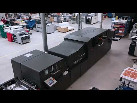 A beautiful garland; printed on HP, finished on Scodix at Friedmann Print Data Solutions GmbH. logo