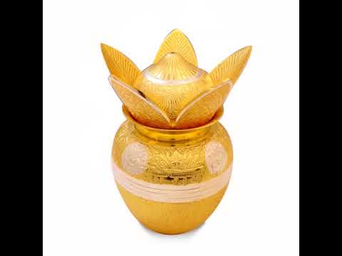 Golden itey brass high gold pendant set