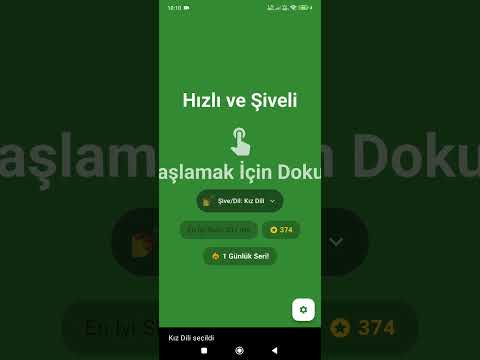 Hızlı ve Şiveli Refleks Oyunu