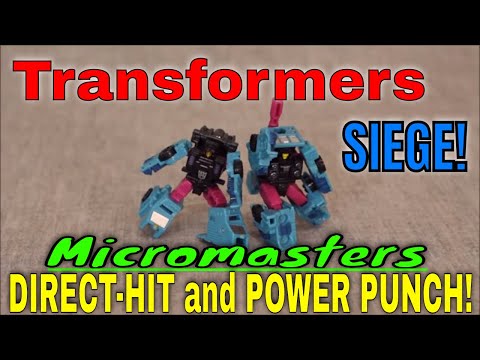 Transformers Siege/ Earthrise Direct Hit and Power Punch - GotBot True Review NUMBER 637