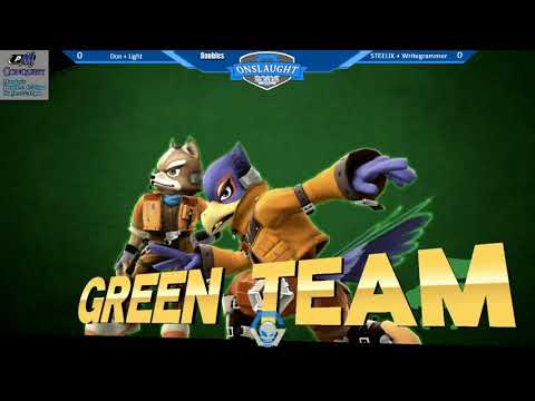 Onslaught 99 - Doubles Winner's Semis: Light + Don vs WriteGrammer + STEELIX