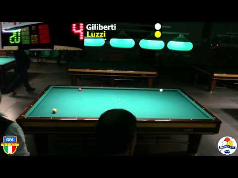 Giliberti vs Luzzi - 3ª Prova BTF 2014/2015 CSB Billiards Club Desio - 28/29 Marzo 2015