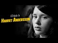 A Tribute To HARRIET ANDERSSON
