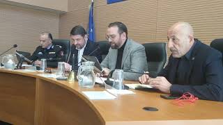 Σύσκεψη Πολιτικής Προστασίας με τον Νίκο Χαρδαλιά