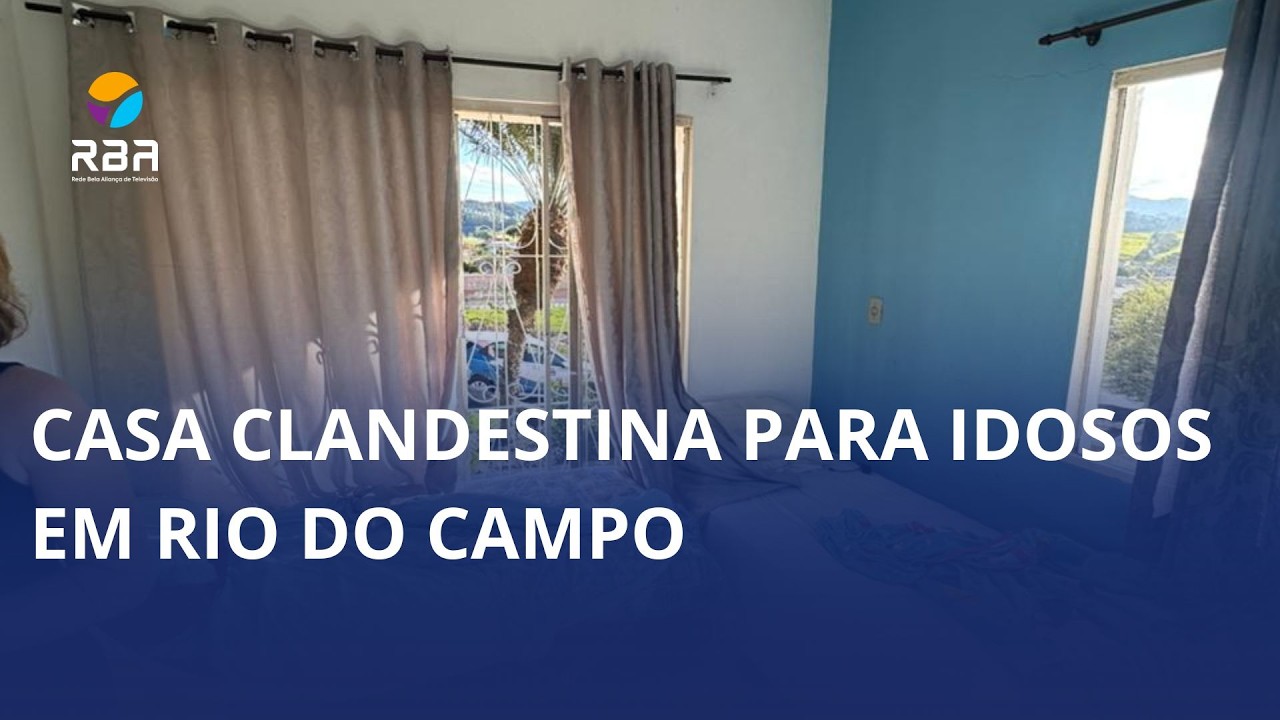 Casa clandestina com idosos é interditada