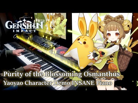 Yaoyao: Immaculate Ardency/Genshin Impact Character Demo Advanced Piano arrangement