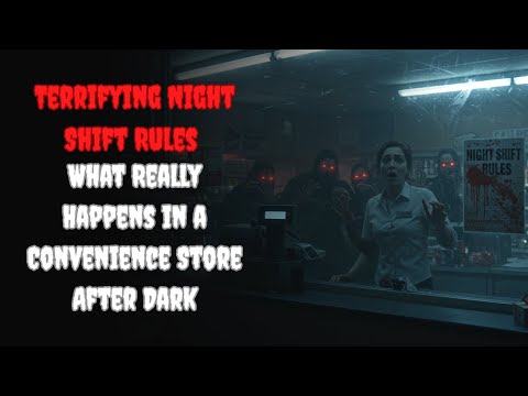 Terrifying Night Shift Rules What Really Happens in a Convenience Store After Dark