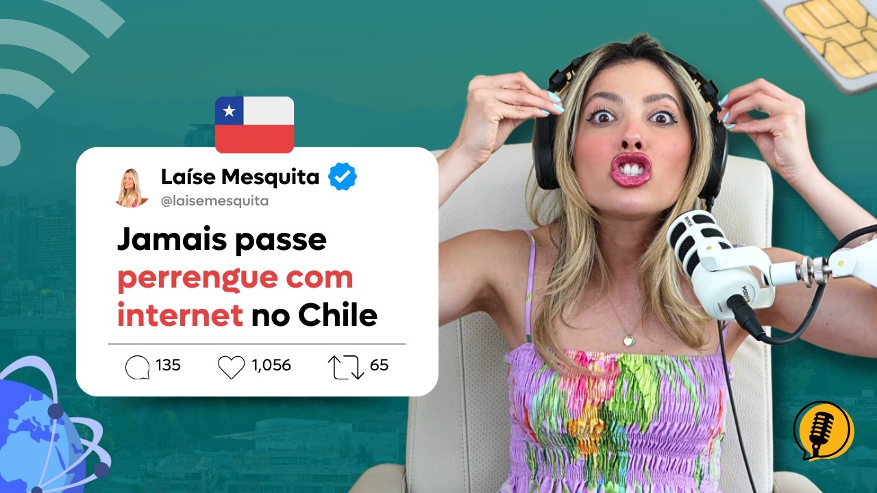 Como Usar Internet Do Celular Em Santiago!   Melhor Chip Pré Pago Do Chile