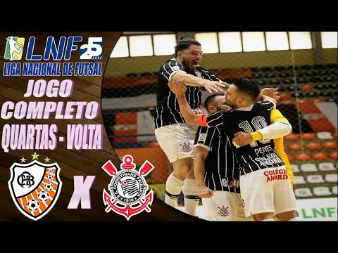 Quartas de Final | JOGO COMPLETO Carlos Barbosa X Corinthians | Jogo de Volta | LNF 2020(03/12/2020)