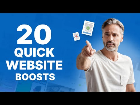 20 Tips to Improve Your Website | Boost Performance & User Engagement