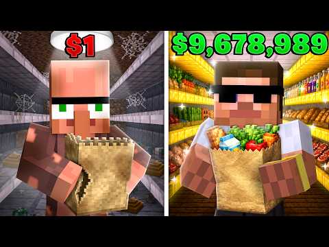 $1 vs $9,999,999 STORE in Minecraft!