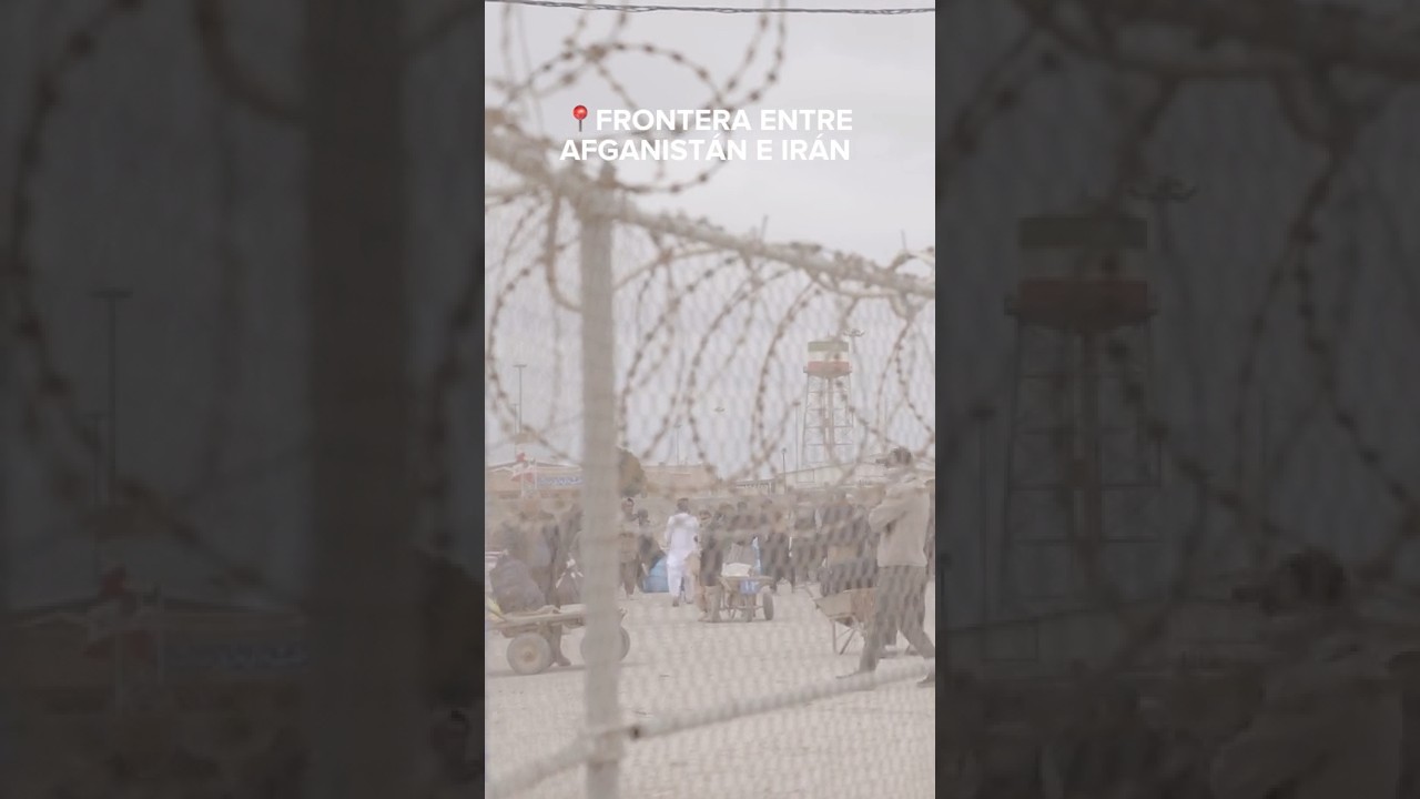 La frontera entre Afganistán e Irán actualmente