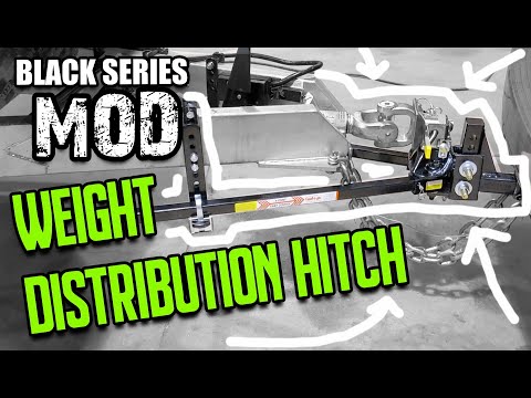 Black Series: Equal-i-zer & Sway control hitch. Weight Distribution Hitch Mod with McHitch (2020)