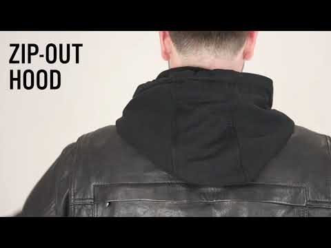 First Mfg Co - Vendetta - Men's Leather Motorcycle Jacket