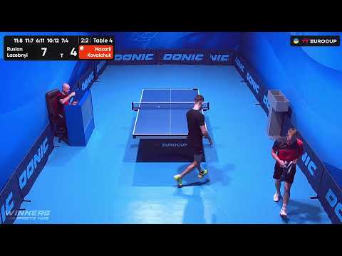 17:35 Ruslan Lazebnyi - Nazarii Kovalchuk 11.09.2023 TT Euro.Cup Ukraine Star. TABLE 4