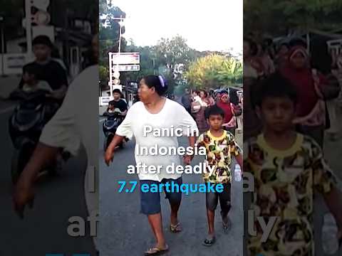 Indonesia earthquake kills dozens of people | DW News
