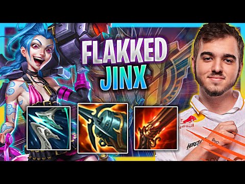 FLAKKED IS SO CLEAN WITH JINX! | TH Flakked Plays Jinx ADC vs Xayah!  Season 2023