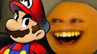 Annoying Orange - Super Mario