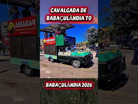 Cavalgada de Babaçulândia Tocantins 2026