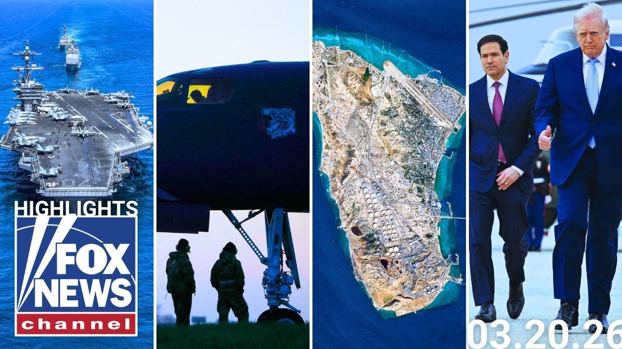 Fox News Highlights - March 20th, 2026