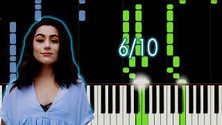 Dodie - 6/10 Easy Piano Tutorial by elcyberguy