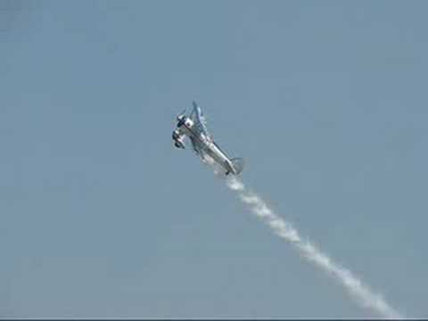 Dave Dacy Stearman 4-point roll Battle Creek 2008