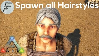 How to Spawn all Hair styles - ARK: Survival Evolved