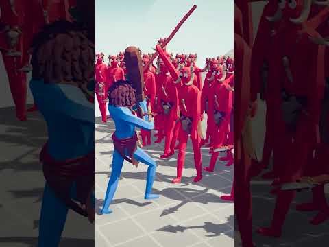 100x MELEE ⚔️ vs 🏹 100x RANGED ARMY / Totally Accurate Battle Simulator ( TABS ) #tabs #alfeek