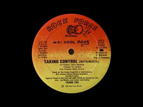 M.C Cool Rock -Taking Control ( Instrumental) 1986 SUPER RARIDADE ORIGINAL
