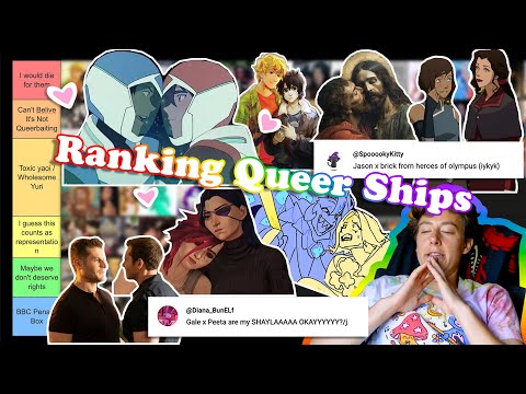 ranking YOUR favorite queer ships 🏳️‍🌈