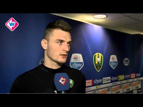 ADO-speler Martin Hansen blikt vooruit op ADO Den Haag - PEC Zwolle