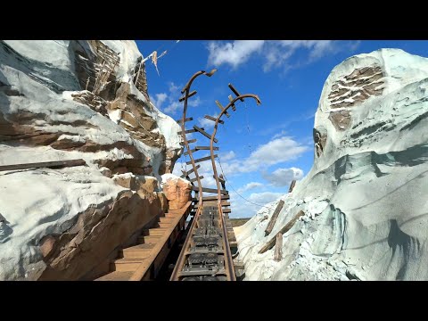 [NEW 2024] Expedition Everest Roller Coaster (4K FRONT ROW) | Disney's Animal Kingdom