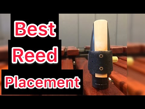 How to Put a Reed on a Saxophone for Perfect Reed Placement and Mouthpiece and Reed Setup