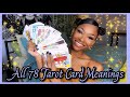 ALL 78 TAROT CARD MEANINGS! 🪐🔮🧚🏾‍♀️