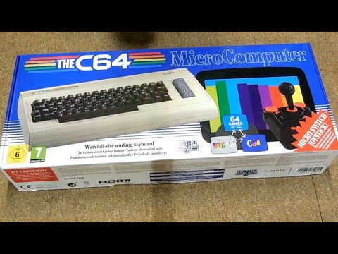 Commodore 64 Maxi Unboxing & Playtest