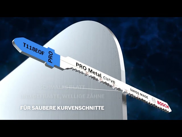Video Teaser für PRO METAL CURVE T118EOF de