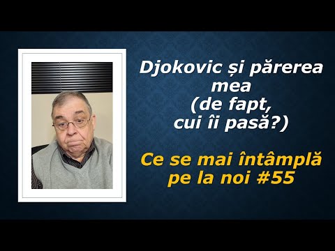 PC(237) - Cazul Djokovic și părerea mea (dar cui îi pasă?) Ce se ma întâmplă pe la noi Nr.55 #short