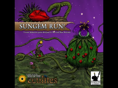 UndeadViking Videos - Sungem Run! Review - Dice! Bluffing! Aliens! Oh my!