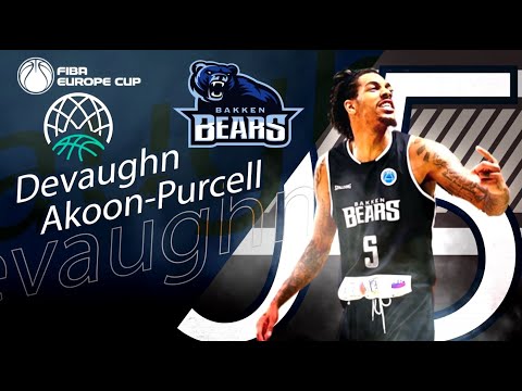 Devaughn Akoon Purcell 2017/18 Season Highlights || Denmark BCL || Bakken Bears