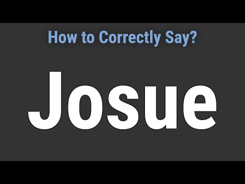 How to Pronounce Name Josue (Correctly!)
