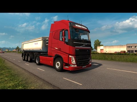 Euro Truck Simulator 2 - Volvo FH16 540 Euro 6 delivering rye from Göteborg to Karlskrona