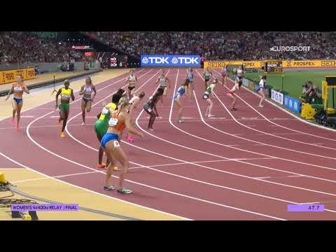 Femke Bol se quita la espin Final heroico y oro mundial para Países Bajos en 4x400