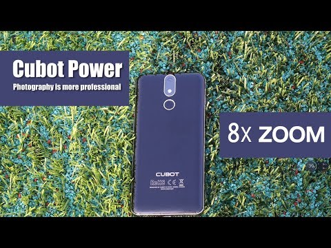 CUBOT POWER camera with 20MP 6P lens , supporting 8 zoom