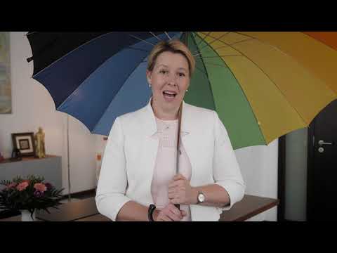 Regenbogenparlament digital: Grußbotschaft von Bundesministerin Dr. Franziska Giffey (BMFSFJ)