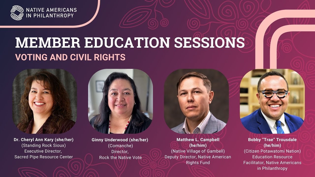 Member Education Sessions: Voting and Civil Rights