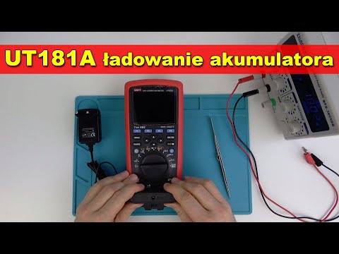 UT181A ładowanie akumulatora - gdy zgubisz adapter