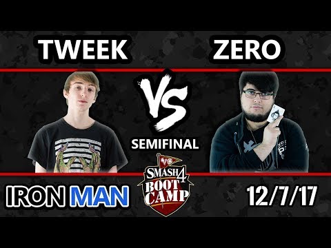 S4BC Iron Man - P1 | Tweek vs TSM | Zero - Semifinal - SSB4