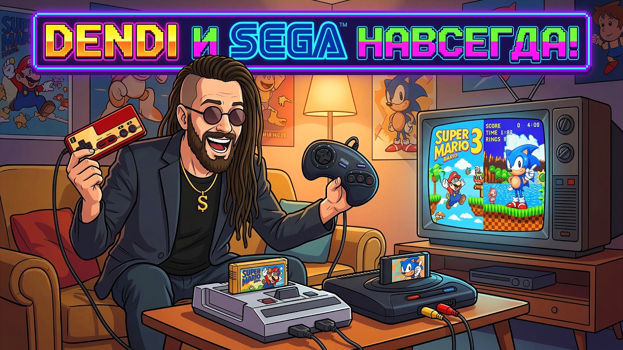 ПРОШЕЛ ИГРУ! - DENDI И SEGA НАВСЕГДА! - КАК МОЖНО УСТОЯТЬ ПЕРЕД НИМИ?