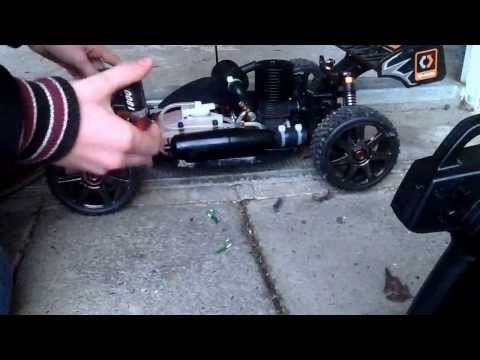 comment demarrer une voiture rc thermique